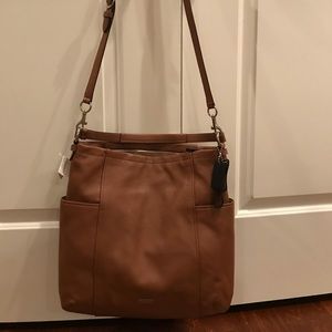 Coach Park Leather Hobo Shoulder Bag NWT